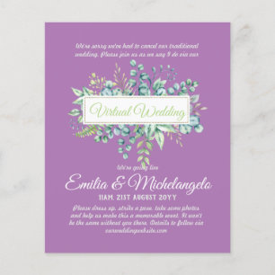 Virtual Wedding Video Chat Live Streaming Invites