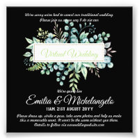 Virtual Wedding Video Chat Live Streaming Invites