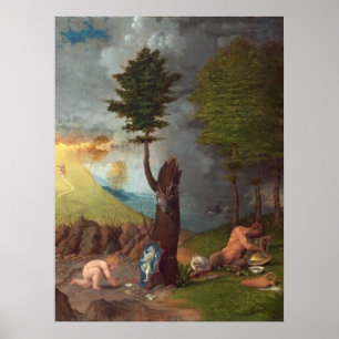 Virtue and Vice - Lorenzo Lotto Fine Art Poster