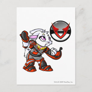 Virtupets Space Station Team Captain 1 Postcard