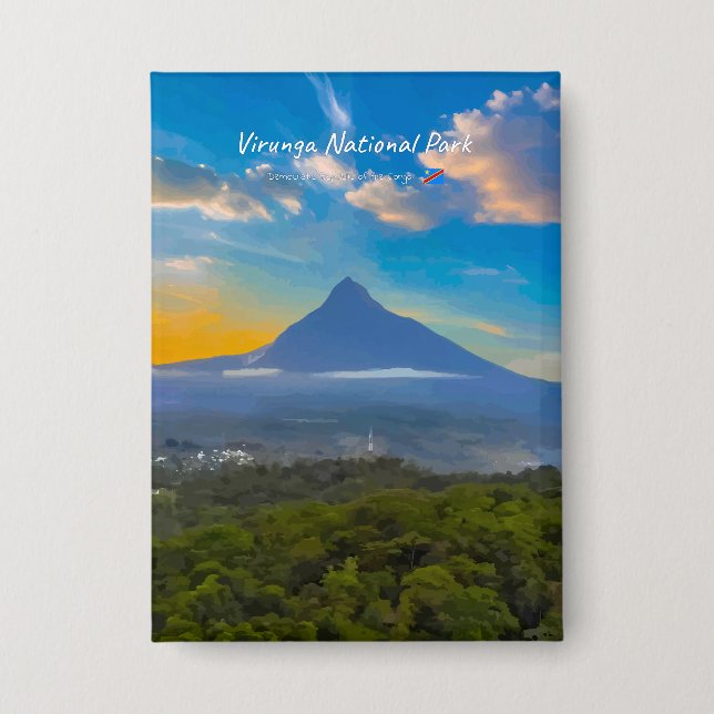 Virunga National Park, DR Congo - Volcano (Front)