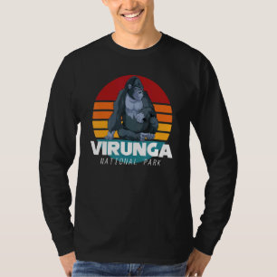 Virunga National Park Safari Gorilla Souvenir Afri T-Shirt