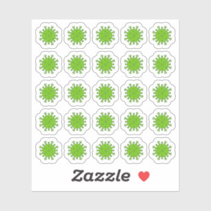 Virus Bacteria Germ Medical Sick Day Planner