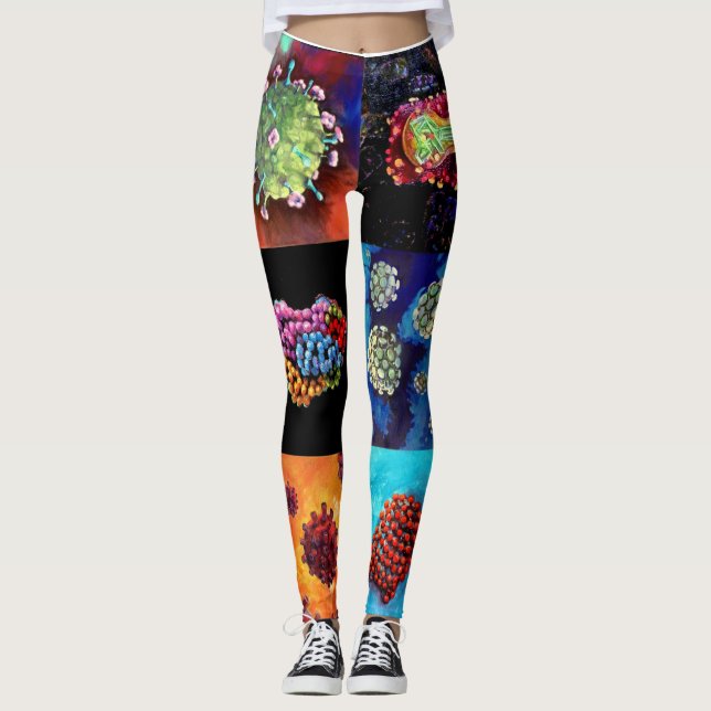 Virus Leggings! Leggings (Front)
