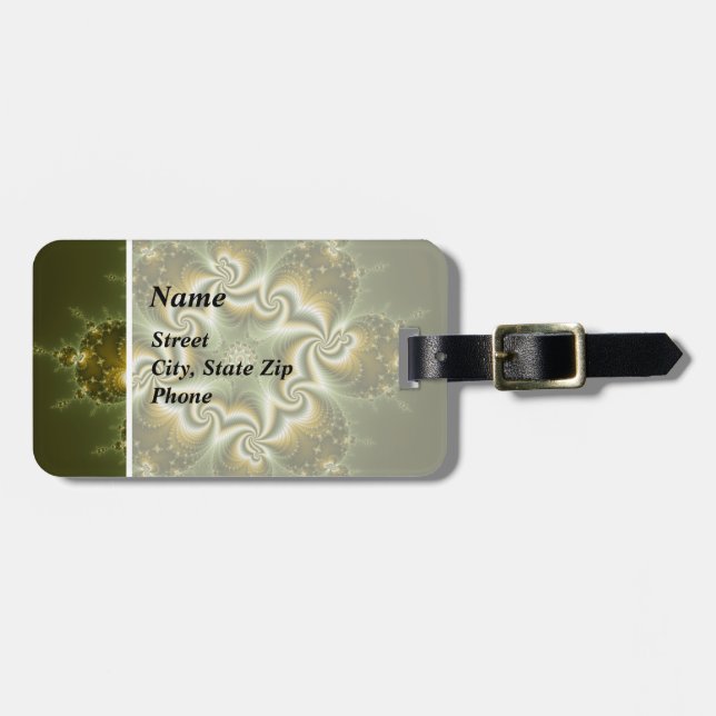 Virus Mutation Luggage Tag (Front Horizontal)