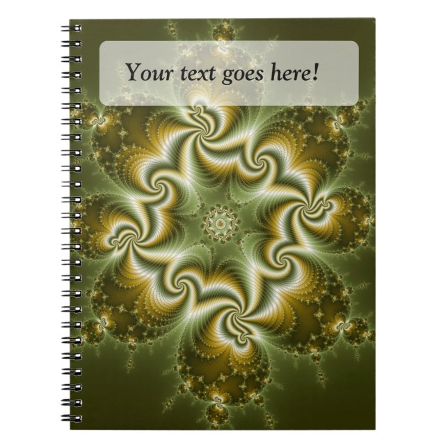 Virus Mutation Spiral Notebook (Front)