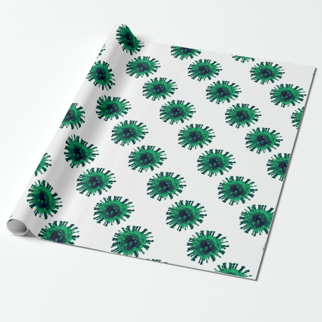 Virus Wrapping Paper (Unrolled)