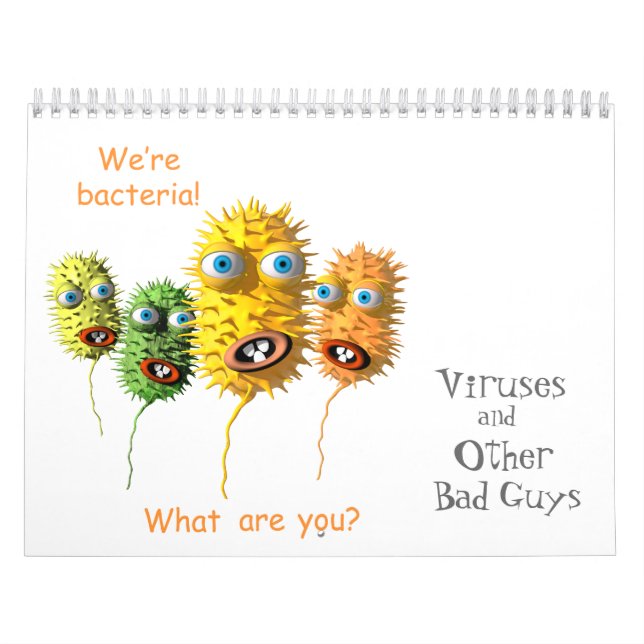 Viruses and Other Bad Guys Calendar (Cover)