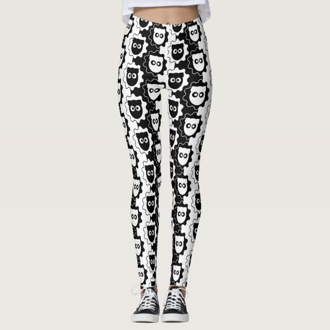 Visa Versa Sheep Leggings (Front)