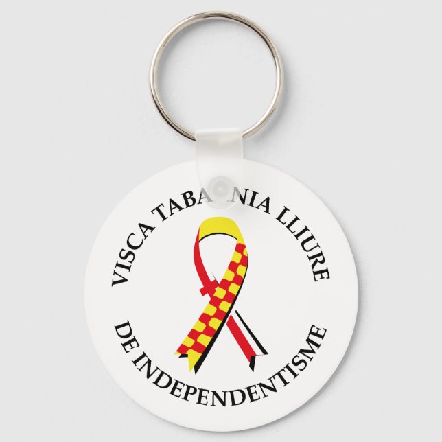 Visca Tabarnia Lliure de Independentisme Key Ring (Front)