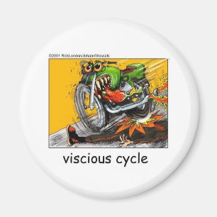 Viscious Cycle Bike Lovers Funny Gifts & Tees Magnet