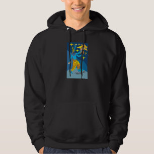 Vishnu Hindu Deity Meditation Hoodie