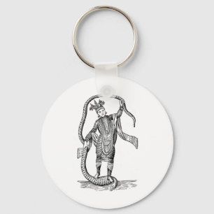 Vishnu in the 8th avatar key ring