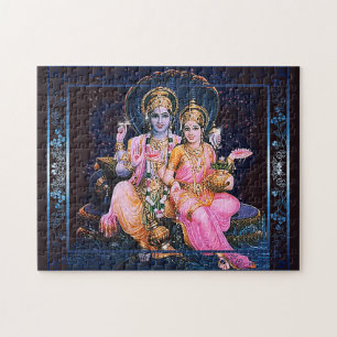 Vishnu & Lakshmi - Puzzle large