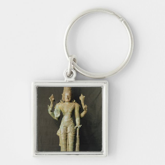 Vishnu, Late Chola Key Ring (Front)