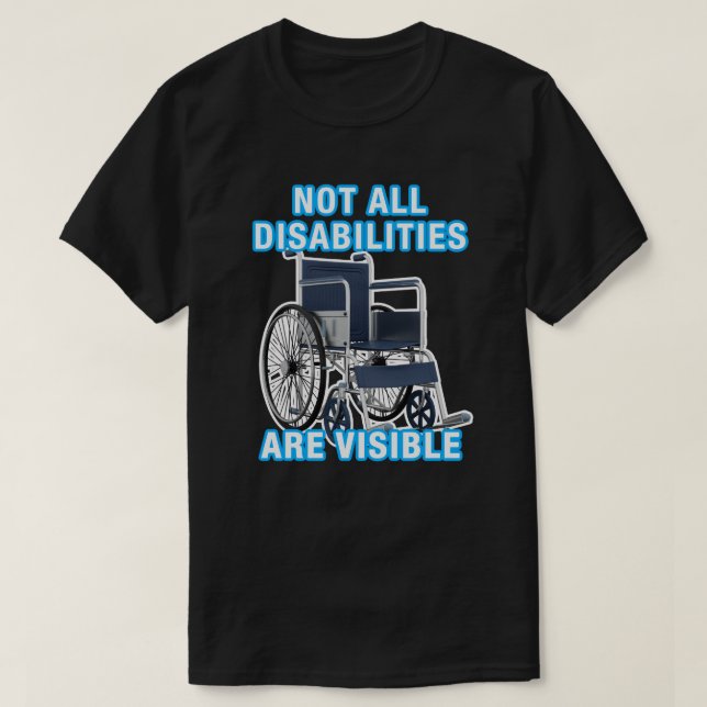 Visible Disability T-Shirt (Design Front)