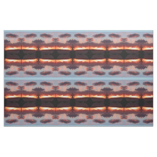Vision at sunset fabric