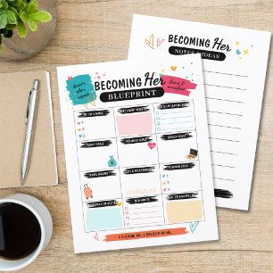 Vision Board Party Activity Sheet