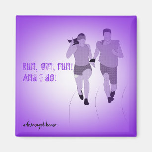 Vision Impaired Runner Magnet