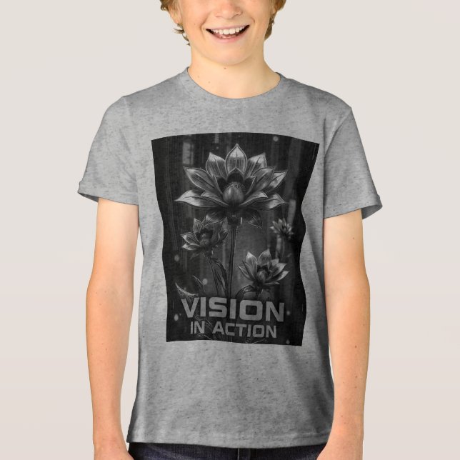 Vision In Action! Tri-Blend Shirt (Front)