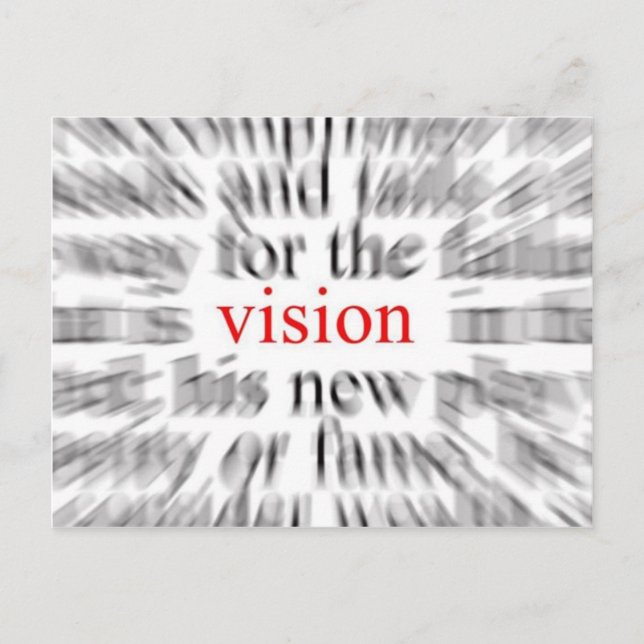 Vision (Inspiration) Postcard (Front)