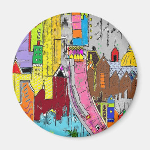 Vision Medellin Colombia Magnet