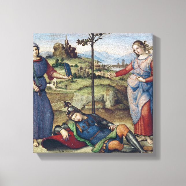 Vision of a Knight, c.1504 Canvas Print (Front)
