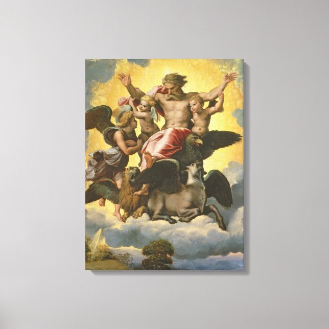Vision of Ezekiel, c.1518 Canvas Print (Front)