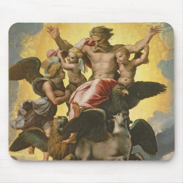 Vision of Ezekiel, c.1518 Mouse Pad (Front)