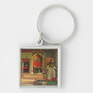 Vision of St. Augustine, 1502-08 (oil on canvas) ( Key Ring