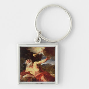 Vision of St. Jerome Key Ring