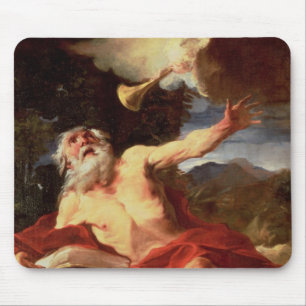 Vision of St. Jerome Mouse Pad