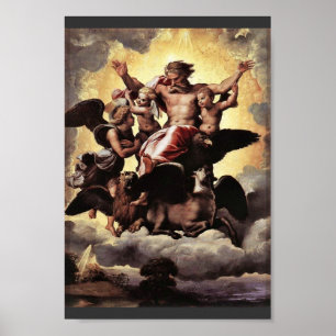 Vision Of The Holy Prophet Ezekiel,  By Raffael Poster