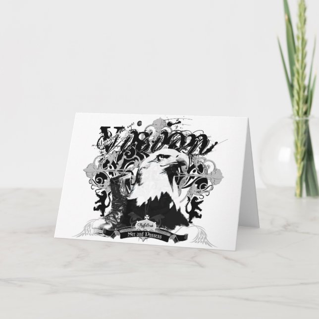 Vision- See and Possess Card - Customised (Front)