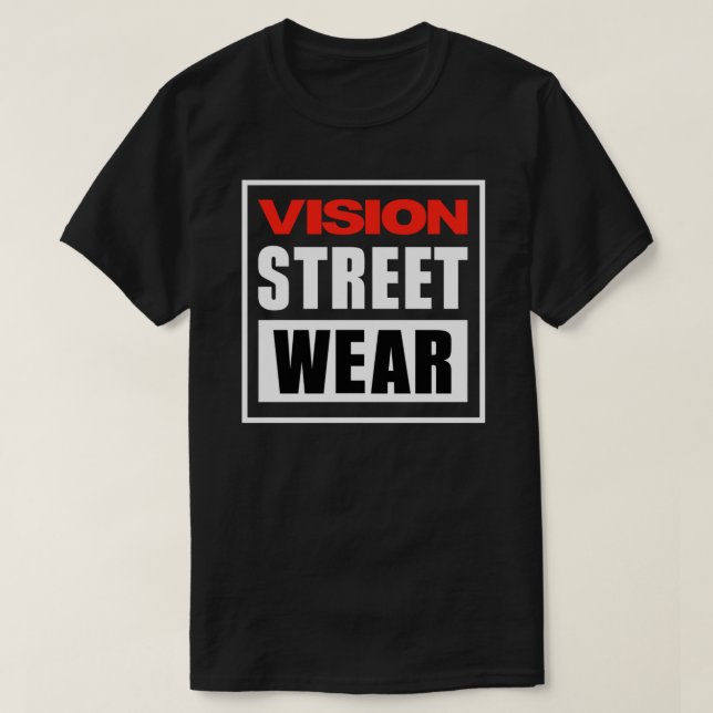 Vision Street Wear Essential T-Shirt (Design Front)