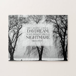 Vision Without Action Jigsaw Puzzle