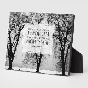 Vision Without Action Plaque