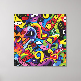 Visionary Mosaic Canvas Print