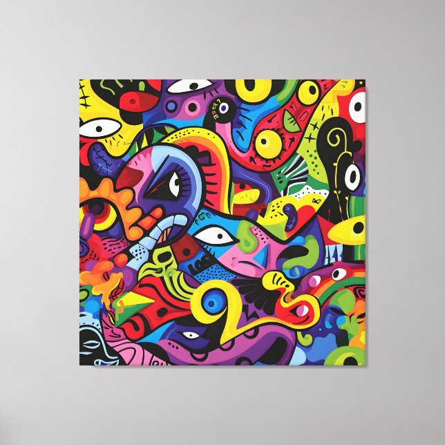 Visionary Mosaic Canvas Print (Front)