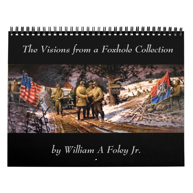 Visions from a Foxhole Calendar (Cover)