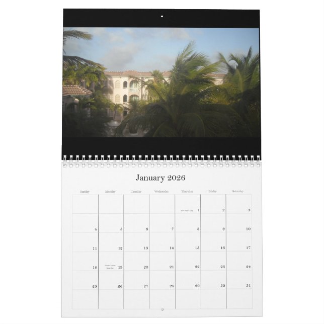 Visions of Aruba Calendar (Jan 2026)