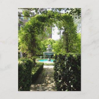 Visions of Charleston Fountain Postcard