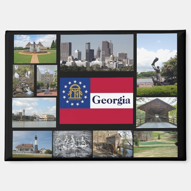 Visions of Georgia Magnet (Front)