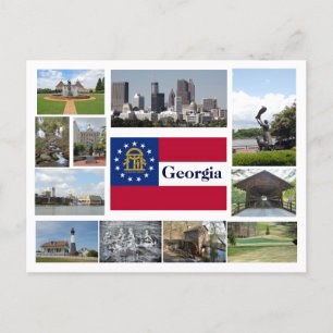 Visions of Georgia Postcard