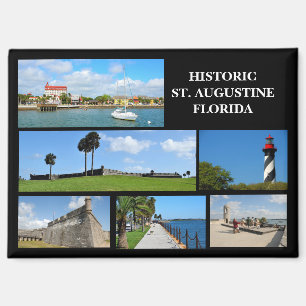 Visions of historic St. Augustine, Florida Magnet