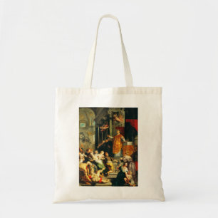 Visions of Ignatius by Peter Paul Rubens Tote Bag