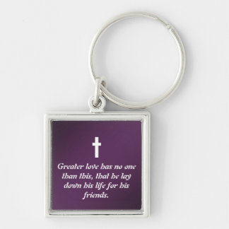 Visions of Purple Key Ring