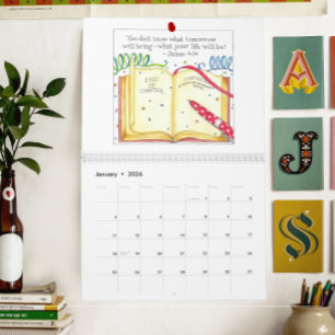Visions & Verses Inspirational Calendar