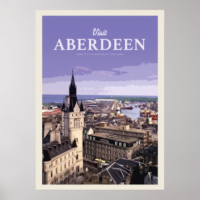 Visit Aberdeen   Poster (Front)