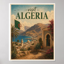 Visit Algeria Travel Vintage